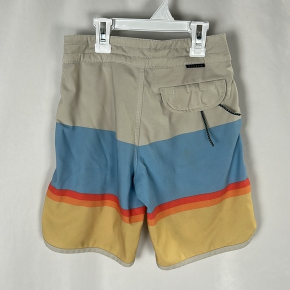 Vissla Point Breaker Ecolastic Striped Board Shorts -Size 22 - Picture 5 of 7
